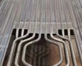 帶鰭片爐管 Φ32×6mm（外徑×厚度） 兩側(cè)對中焊接鰭片 鰭片寬6mm 厚6mm 材質(zhì)15CrMoG #1、#2上鍋螺旋水冷壁